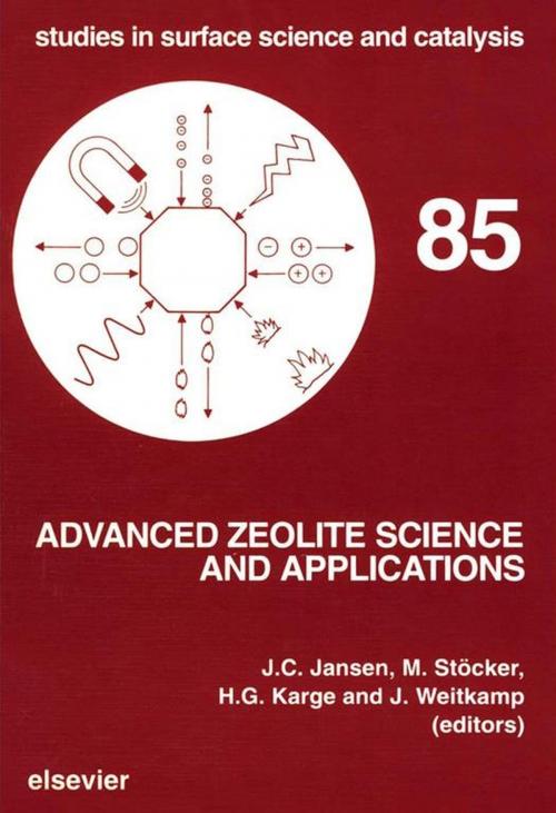 Cover of the book Advanced Zeolite Science and Applications by , Elsevier Science
