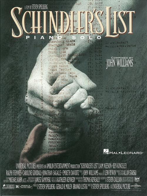 Cover of the book Schindler's List (Songbook) by John Williams, Hal Leonard