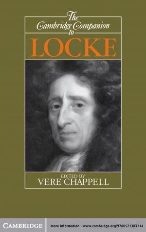 Cover of the book The Cambridge Companion to Locke by Joshua Simon