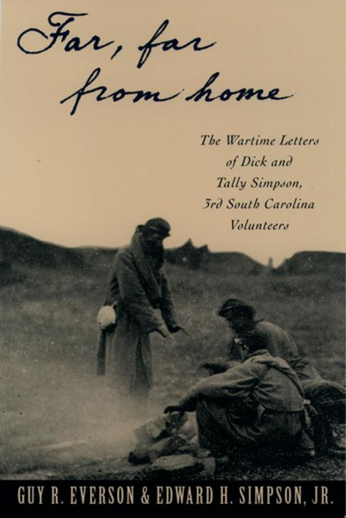 Cover of the book "Far, Far From Home" by Dick and Tally Simpson, Oxford University Press
