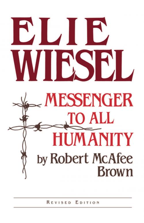 Cover of the book Elie Wiesel by Robert McAfee Brown, University of Notre Dame Press