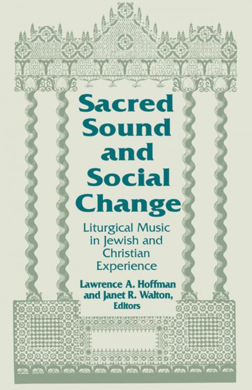 Cover of the book Sacred Sound and Social Change by , University of Notre Dame Press