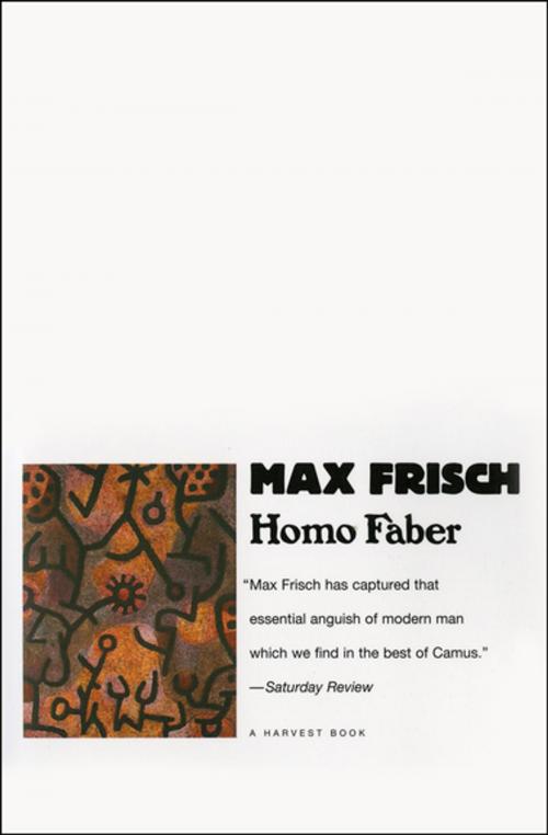 Cover of the book Homo Faber by Max Frisch, Houghton Mifflin Harcourt