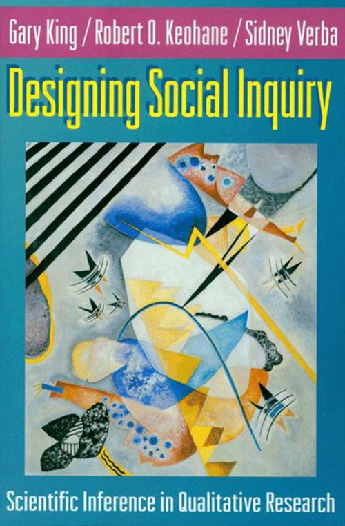 Cover of the book Designing Social Inquiry by Gary King, Sidney Verba, Robert O. Keohane, Princeton University Press
