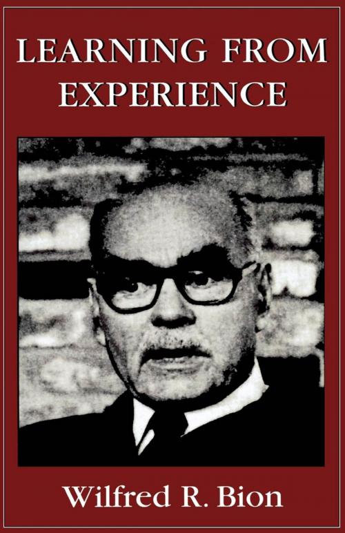 Cover of the book Learning from Experience by Wilfred R. Bion, Jason Aronson, Inc.
