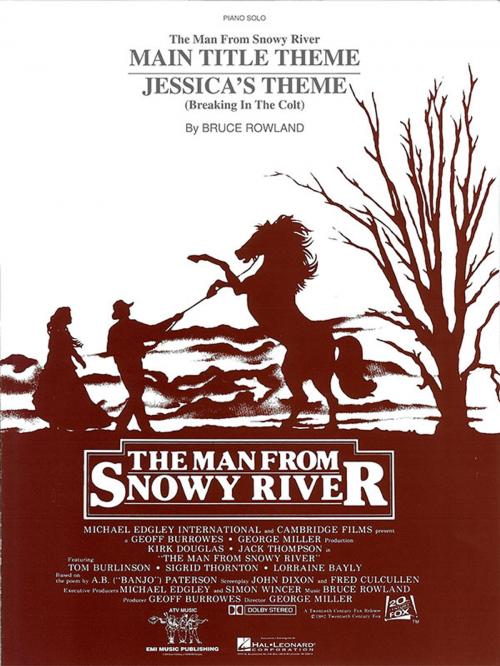 Cover of the book The Man From Snowy River/Jessica's Theme Sheet Music by Bruce Rowland, Hal Leonard