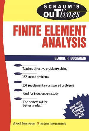 Book cover of Schaum's Outline of Finite Element Analysis