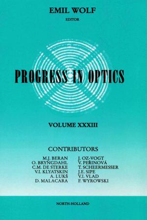 Cover of the book Progress in Optics by Deutsche Lichtmiete Unternehmensgruppe