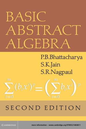 Cover of the book Basic Abstract Algebra by Michael Mitzenmacher, Eli Upfal