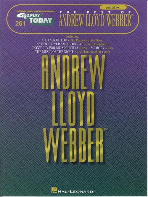 Cover of the book The Best of Andrew Lloyd Webber (Songbook) by Andrew Lloyd Webber, Hal Leonard