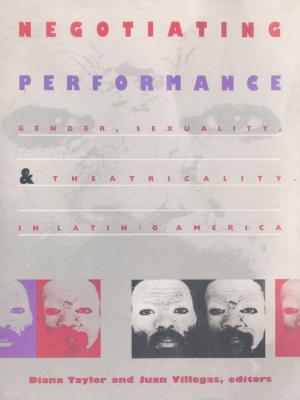 Cover of the book Negotiating Performance by Negar Mottahedeh