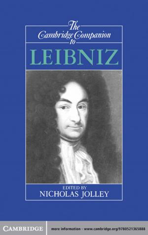 Cover of the book The Cambridge Companion to Leibniz by Kahlil Gibran