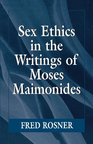 Cover of the book Sex Ethics in the Writings of Moses Maimonides by Erik Erikson