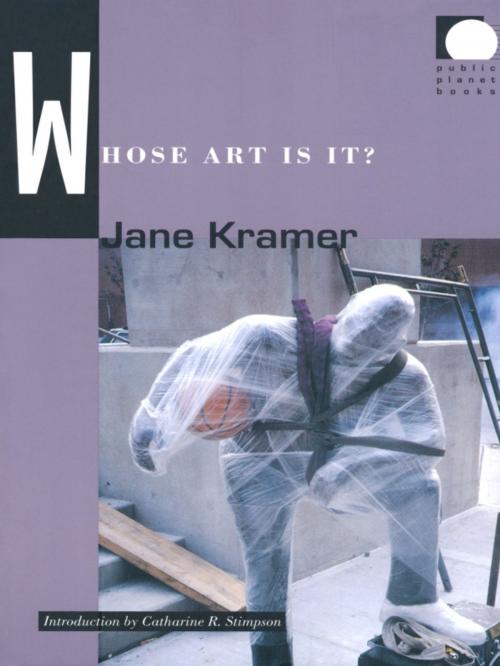 Cover of the book Whose Art Is It? by Jane Kramer, Duke University Press
