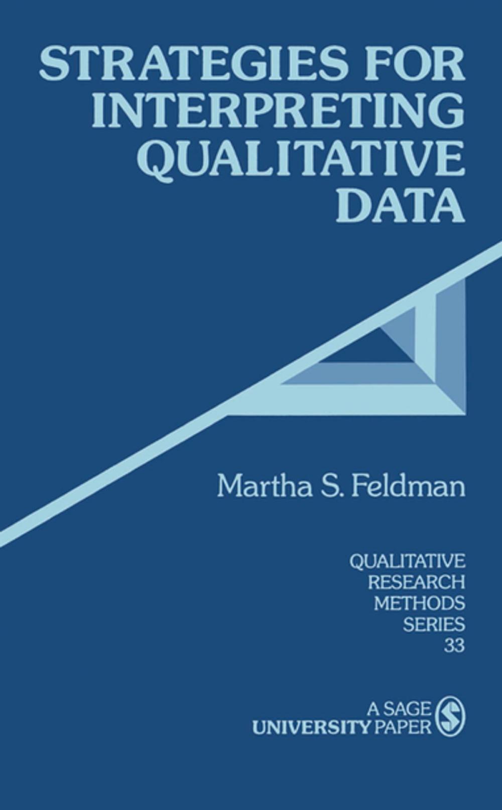 Big bigCover of Strategies for Interpreting Qualitative Data