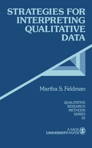 Cover of the book Strategies for Interpreting Qualitative Data by Mirka Koro-Ljungberg