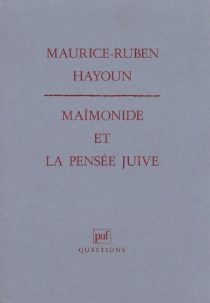 Cover of the book Maïmonide et la pensée juive by Pierre-François Moreau