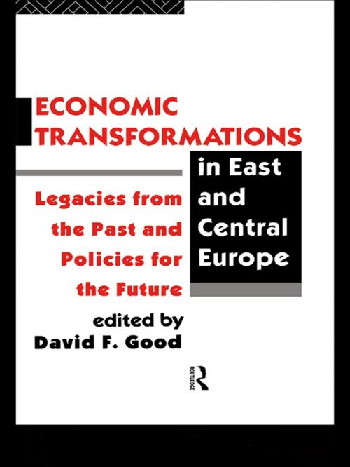 Cover of the book Economic Transformations in East and Central Europe by , Taylor and Francis