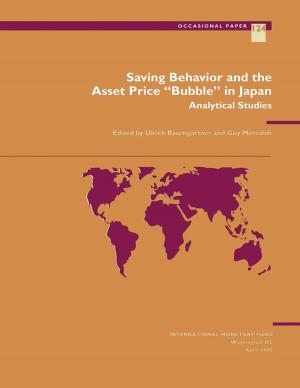Cover of the book Saving Behavior and the Asset Price "Bubble" in Japan: Analytical Studies by Louis Mr. Dicks-Mireaux