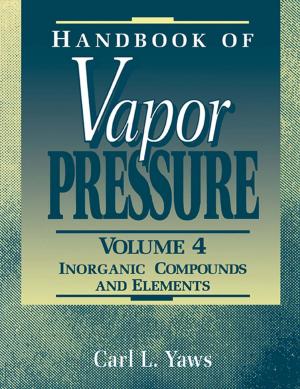 Cover of the book Handbook of Vapor Pressure: Volume 4 by J. K. Inglis