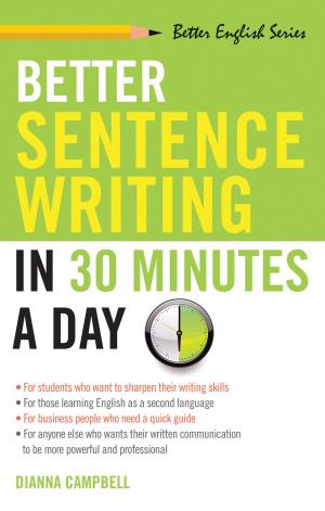 Book cover of Better Sentence Writing in 30 Minutes a Day