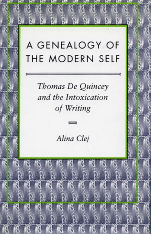Cover of the book A Genealogy of the Modern Self by Alina Clej, Stanford University Press