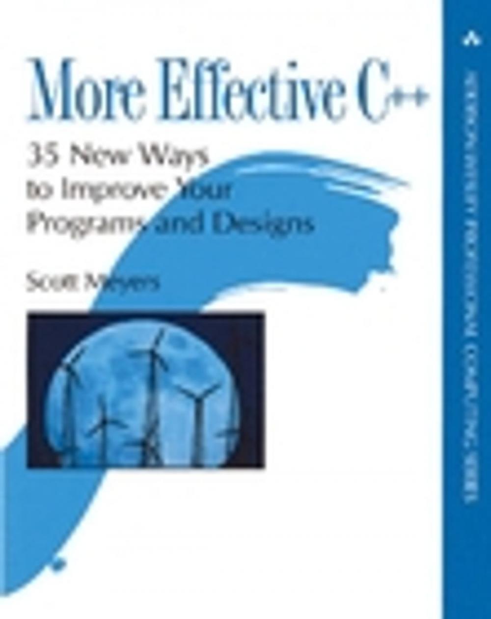 Big bigCover of More Effective C++