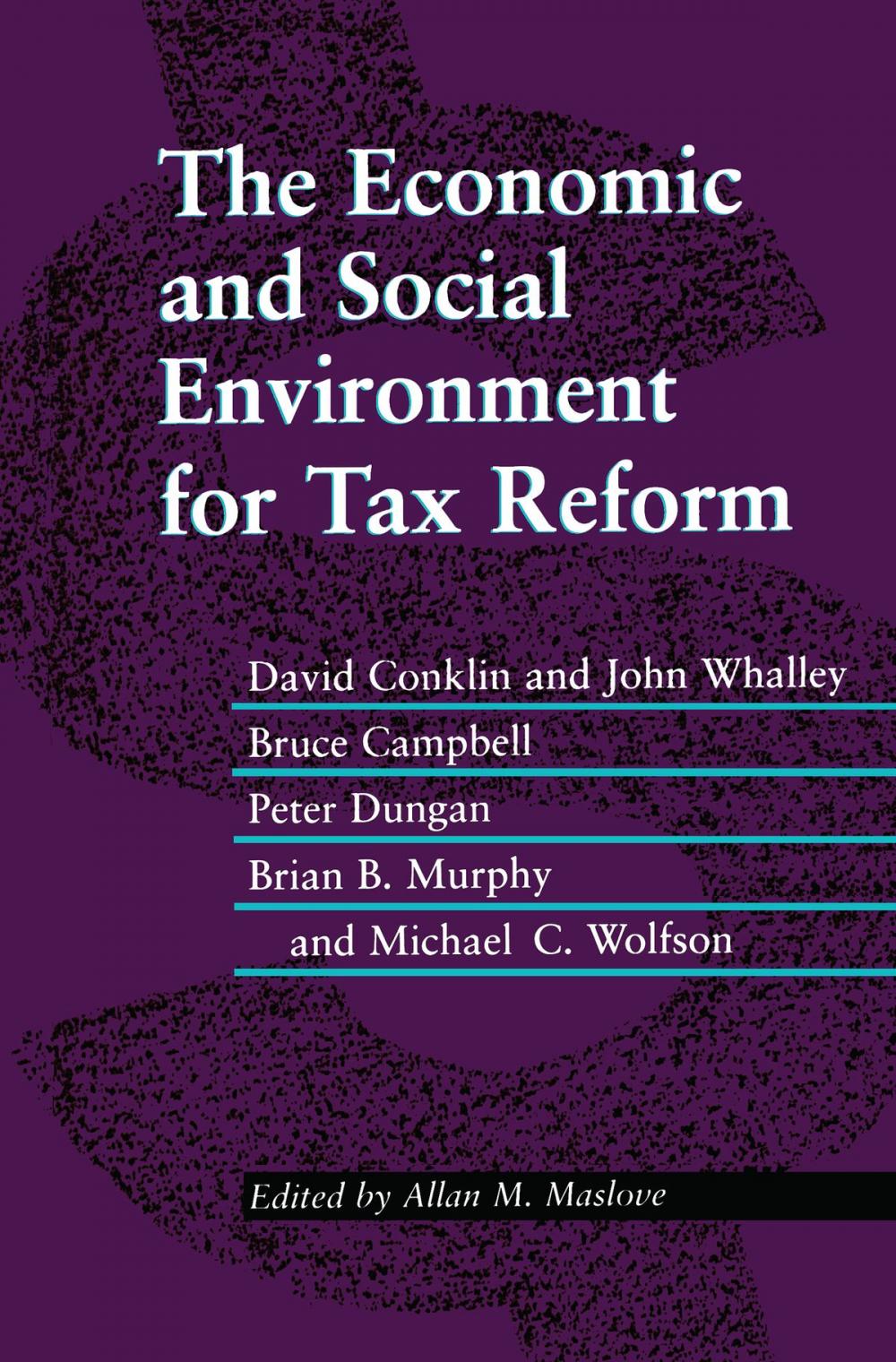 Big bigCover of The Economic and Social Environment for Tax Reform