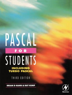 Cover of the book Pascal for Students (including Turbo Pascal) by D. W. Hilder, J. G. Sweetenham