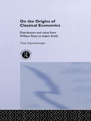 Cover of the book On the Origins of Classical Economics by Brian C. H. Fong