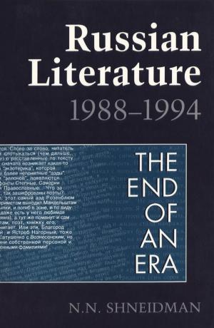 Cover of Russian Literature, 1988-1994