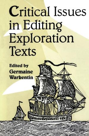 Cover of the book Critical Issues Editing Exploration Text by 