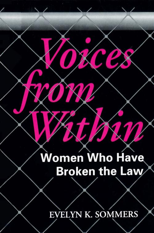 Cover of the book Voices From Within by Evelyn Sommers, University of Toronto Press, Scholarly Publishing Division