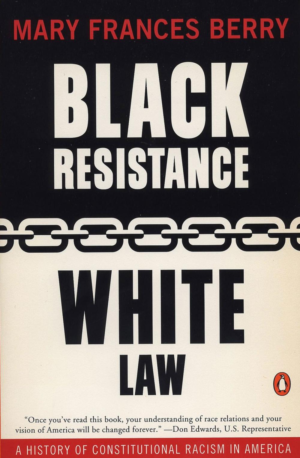 Big bigCover of Black Resistance/White Law