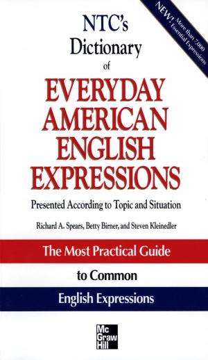 Book cover of NTC's Dictionary of Everyday American English Expressions