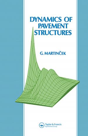 Cover of the book Dynamics of Pavement Structures by Jim Harmon, Donald F. Glut
