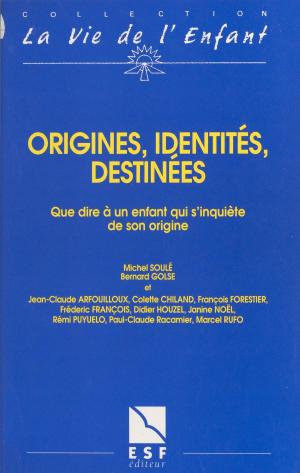 Cover of the book Origines, identités, destinées : que dire à un enfant qui s'inquiète de son origine by Jacques Laurent