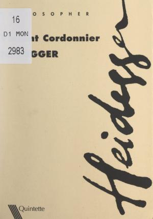 Cover of the book Heidegger by Francis Huster