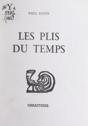 Cover of the book Les plis du temps by Nathalie Peloux, Bruno Durocher