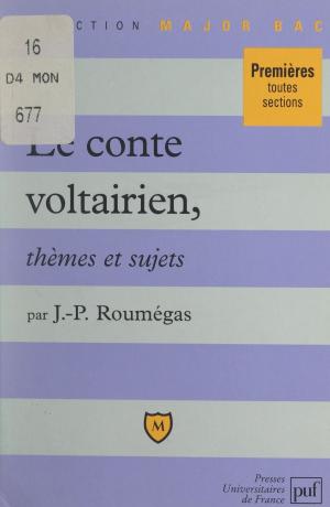 Cover of the book Le conte voltairien by Bruno Claverie