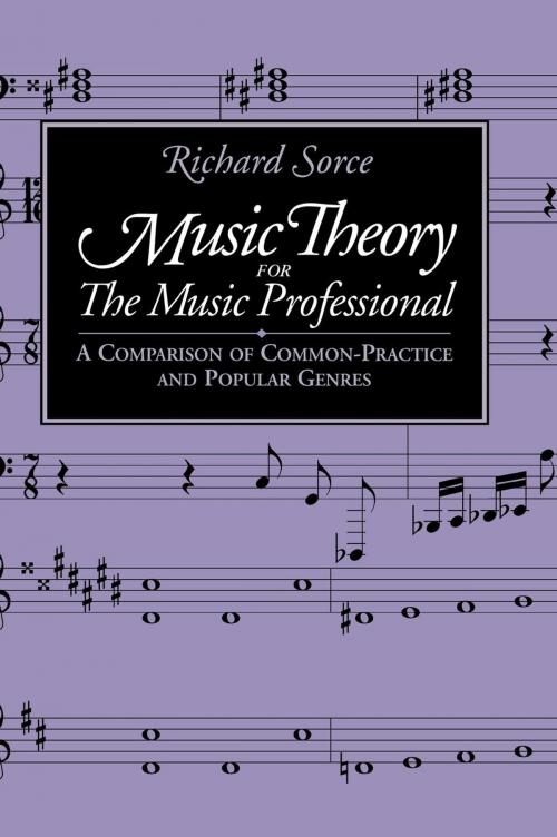 Cover of the book Music Theory for the Music Professional by Richard Sorce, Scarecrow Press