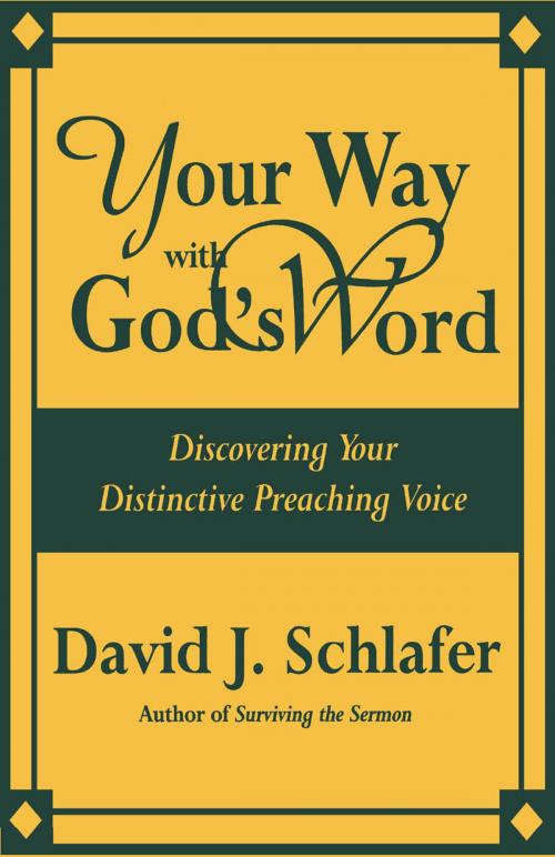 Cover of the book Your Way with God's Word by David J. Schlafer, Cowley Publications