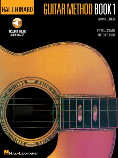 Cover of the book Hal Leonard Guitar Method Book 1 with Audio by Will Schmid, Greg Koch, Hal Leonard