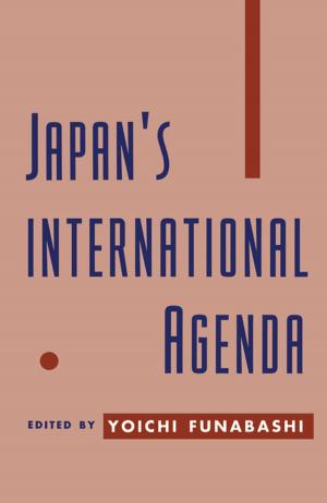 Cover of the book Japan's International Agenda by 