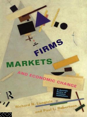 Cover of the book Firms, Markets and Economic Change by Birthe Hansen