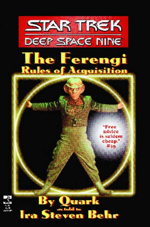 Cover of the book The Star Trek: Deep Space Nine: The Ferengi Rules of Acquisition by Ira Steven Behr, Pocket Books/Star Trek