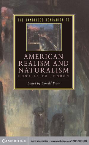 Cover of the book The Cambridge Companion to American Realism and Naturalism by Richard von Glahn