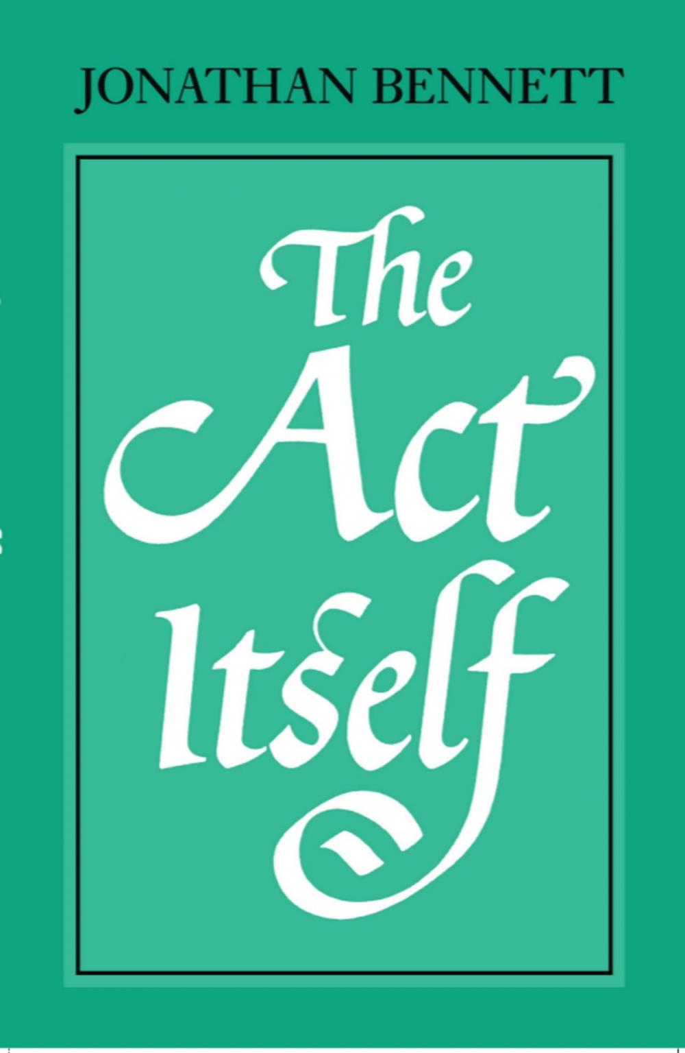 Big bigCover of The Act Itself