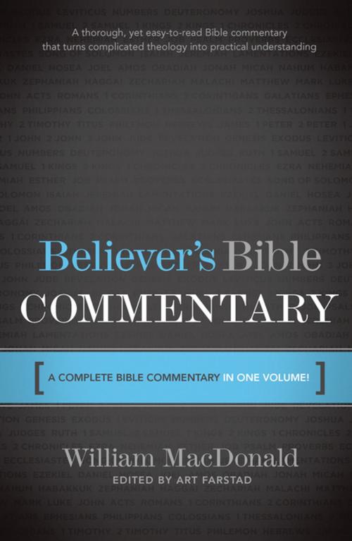 Cover of the book Believer's Bible Commentary by William MacDonald, Thomas Nelson