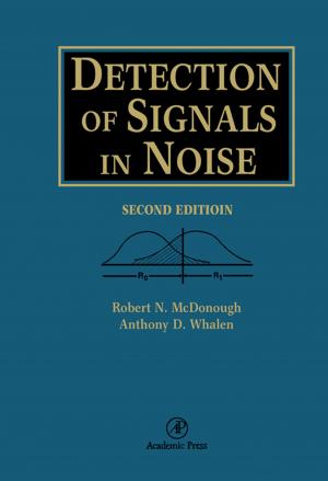Cover of the book Detection of Signals in Noise by Albert Postma, Ineke J. M. van der Ham